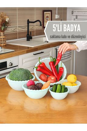 ظرف نگهداری سبز پلاستیک Gretta - کد 306135264