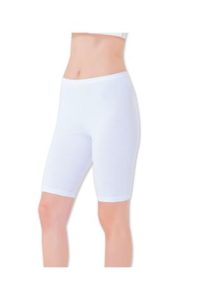 ساق شلواری سفید زنانه بافتنی پنبه (نخی) کد 107553112