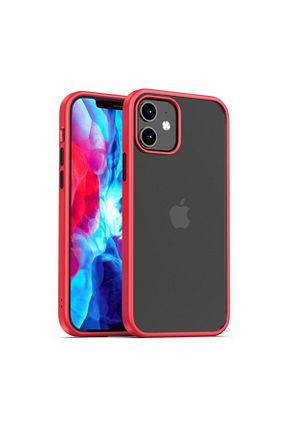 کاور و قاب قرمز iPhone 12 BİKAPAK - کد 109223999