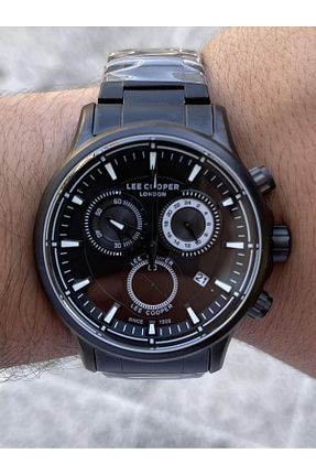 ساعت مچی مشکی مردانه 44 میلی متر Lee Cooper - کد 777985864