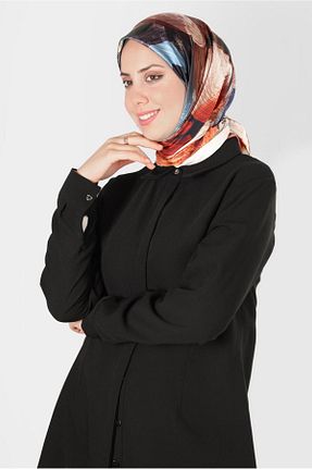 روسری قهوه ای پلی استر Alvina - کد 805971871
