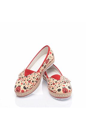 کفش اسنیکر بژ زنانه بدون بند Cotto Shoes - کد 806026193