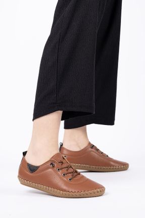 کفش کژوال قهوه ای زنانه پاشنه کوتاه ( 4 - 1 cm ) پاشنه ساده کد 806545376