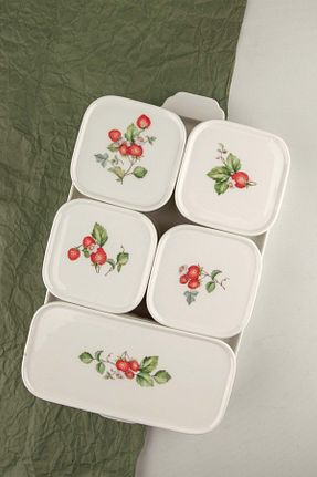 سرویس قهوه خوری سفید 4 نفره Bursa Porselen Dekor - کد 806307627