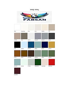 رنگ نمای ساختمان سفید FABSAN STORE - کد 806385434
