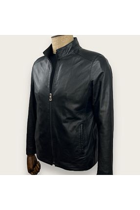 کت مشکی مردانه رگولار ALWAYS LEATHER - کد 805337821