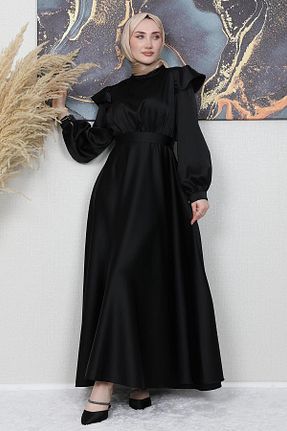 لباس حجاب مشکی زنانه Kalem giz astore - کد 806556807