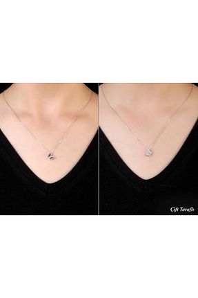 گردنبند نقره زنانه 925 عیار begüm silver - کد 805935225