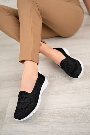 کفش کژوال مشکی زنانه پارچه ای Nexs - کد 806022112