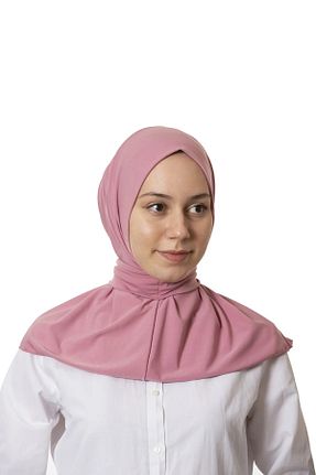 شال صورتی زنانه ویسکون zahranur - کد 806294845