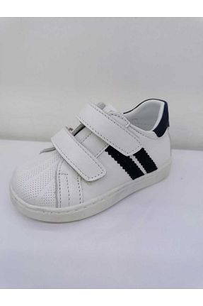 کفش پیاده روی سفید بچه گانه چرم اصل Özgür Kids - کد 806431278