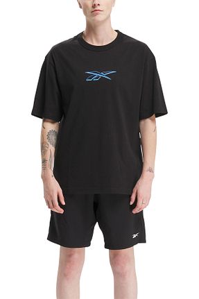 تیشرت مشکی زنانه رگولار Reebok - کد 806148234