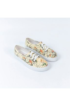 کفش اسنیکر سرمه ای زنانه بند دار Cotto Shoes - کد 806606728
