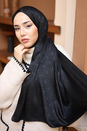 شال مشکی زنانه ویسکون Silk Home - کد 806307587