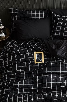 روتختی تک نفره مشکی پنبه ای Ricco Lifes - کد 806332233