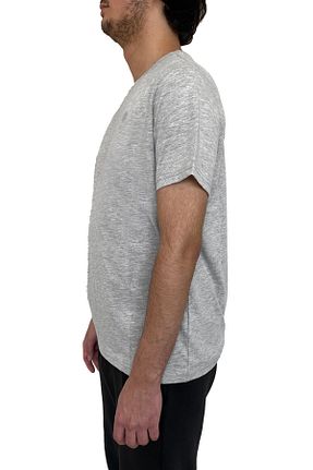 تیشرت طوسی مردانه Boxy Lumberjack - کد 806478593