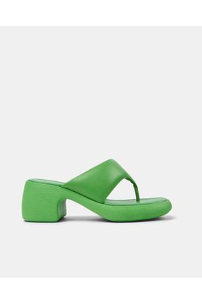 کفش کژوال سبز زنانه پاشنه کوتاه ( 4 - 1 cm ) پاشنه ساده کد 806525270