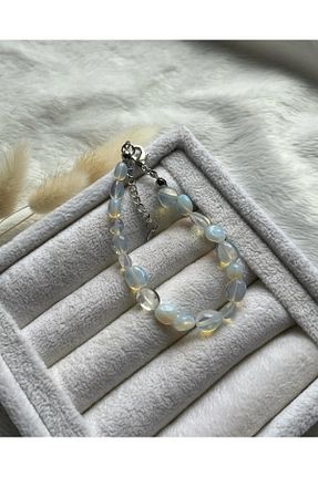 دستبند جواهر رنگی زنانه سنگ طبیعی PelvedDesign - کد 806550640