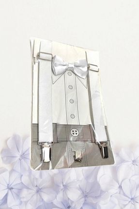 پاپیون سفید بچه گانه NACAR NEW STYLİSH - کد 806098417