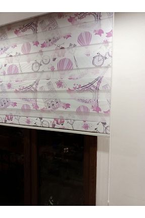 پرده کشوئی صورتی Zebra NPS - کد 806103820