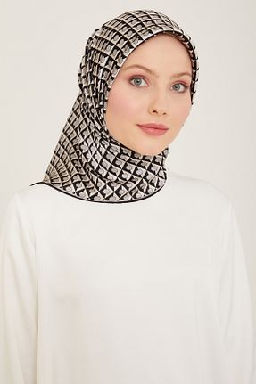 روسری بژ İpek Tivil Armine - کد 806115338