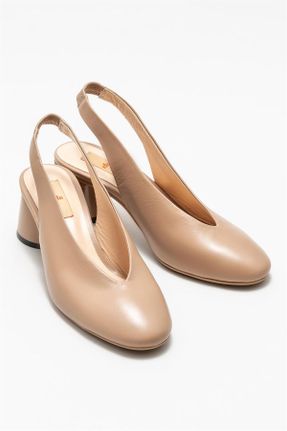 کفش پاشنه بلند کلاسیک صورتی زنانه چرم طبیعی پاشنه ضخیم پاشنه متوسط ( 5 - 9 cm ) کد 806149676