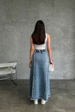دامن آبی زنانه جین BLUE ELLEN - کد 804371913