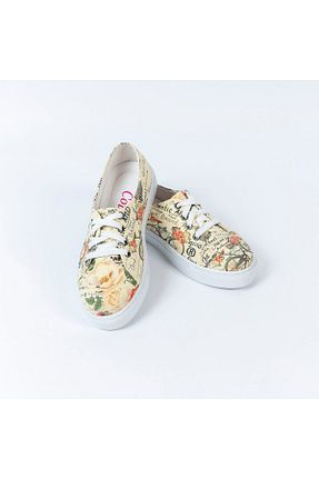 کفش اسنیکر سرمه ای زنانه بند دار Cotto Shoes - کد 806606728
