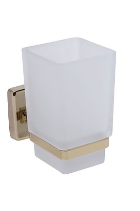 جای مسواک طلائی استیل (فولاد) Pierre Cardin - کد 806455526