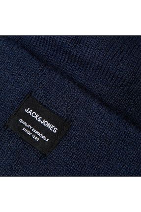 کلاه پشمی سرمه ای مردانه اکریلیک Jack & Jones - کد 357070841