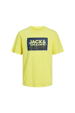 تی شرت زرد مردانه رگولار کد 801480749