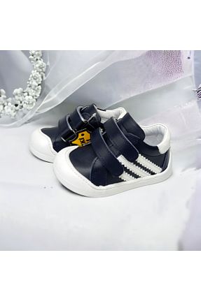 کفش پیاده روی سرمه ای بچه گانه چرم اصل PATİK BEBE - کد 806385216