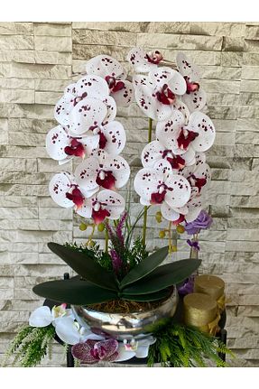گل خشک و مصنوعی سفید MY LOVE ÇİÇEKÇİLİK - کد 806613340