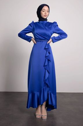 لباس مجلسی آبی زنانه کد 806673291