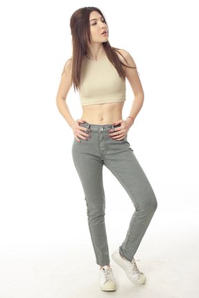 شلوار سبز زنانه پارچه CEYS