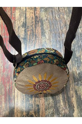 کیف دوشی قهوه ای زنانه پنبه پلی استر Street Bag - کد 806626450