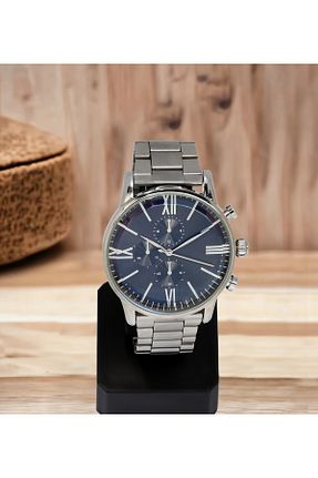 ساعت مچی طوسی مردانه 41-45 میلی متر hb gift - کد 774400071
