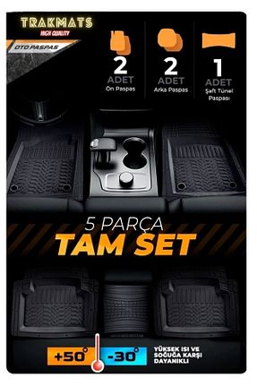 کفپوش خودرو کائوچو TRAKMATS - کد 806909379