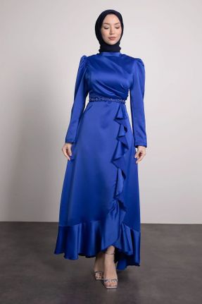 لباس مجلسی آبی زنانه کد 806673291
