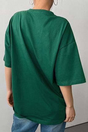 تیشرت سبز زنانه رگولار Trend Sizde - کد 806710712