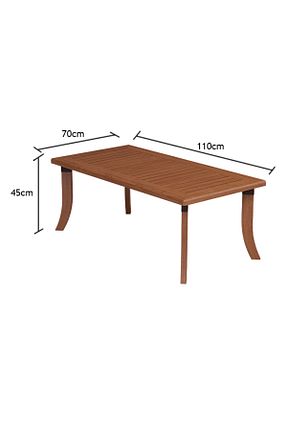 میز باغچه قهوه ای attaleia furniture - کد 284794068