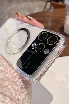 کاور و قاب نارنجی iPhone 13 ShinyTECH - کد 737583097