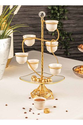 فنجان قهوه طلائی 6 نفره Genel Markalar - کد 806729732