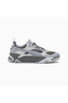 کفش اسنیکر طوسی زنانه بند دار Puma - کد 806814750