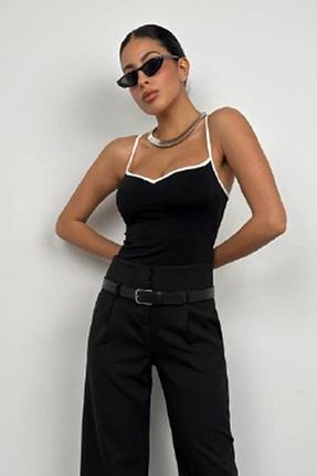بلوز مشکی زنانه ساده lovebox - کد 807211826