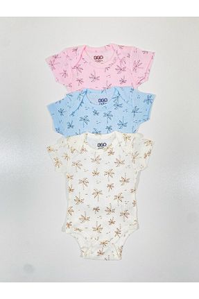 بادی و سرهمی نوزادی رنگی بچه گانه %100 پنبه EFU BABY - کد 806712706
