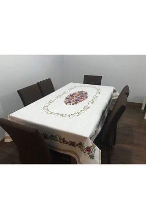 رومیزی بژ پلی استر کد 807098270