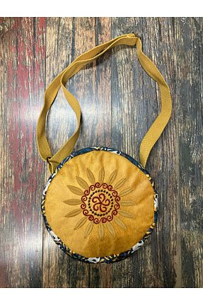 کیف دوشی زرد زنانه پنبه پلی استر Street Bag - کد 806626447