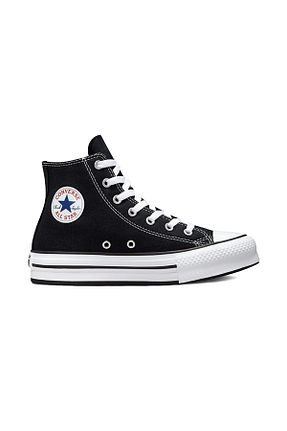 کفش اسنیکر مشکی زنانه بند دار Converse - کد 807253587