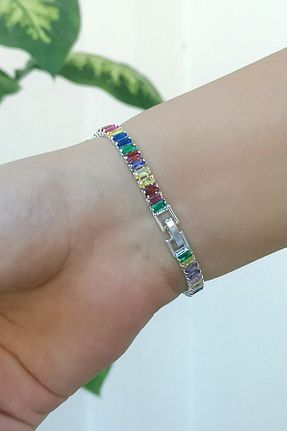 دستبند جواهر زنانه زیرکن Allmisse - کد 750714226